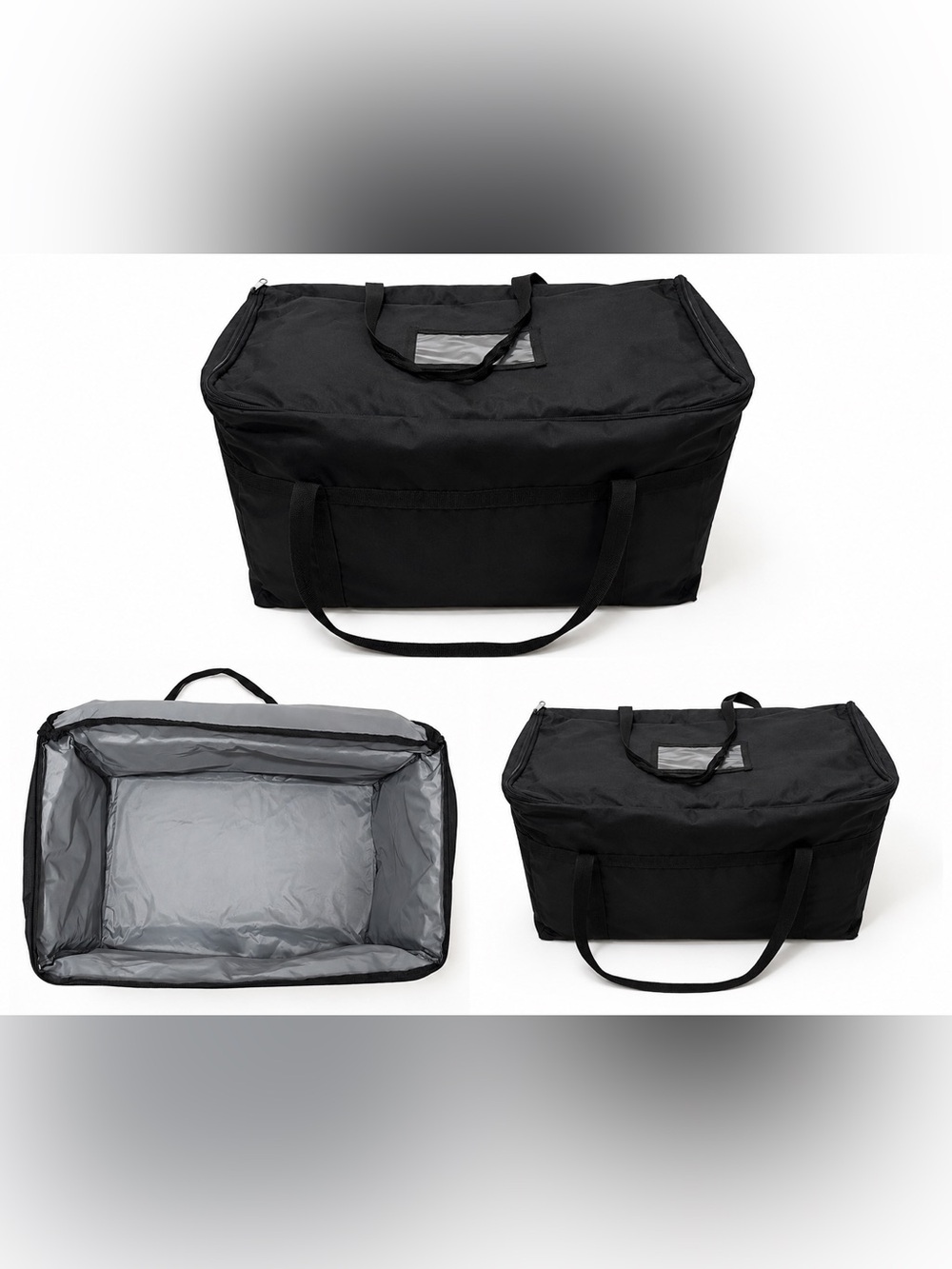 XL Insulated Hot & Cold Food Delivery Bag - Unbranded